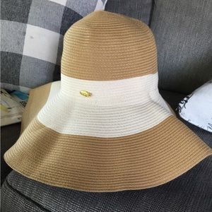 OH!SUNNY Women Wide Brim Straw Hat Foldable Floppy Panama Fedora Summer Beach